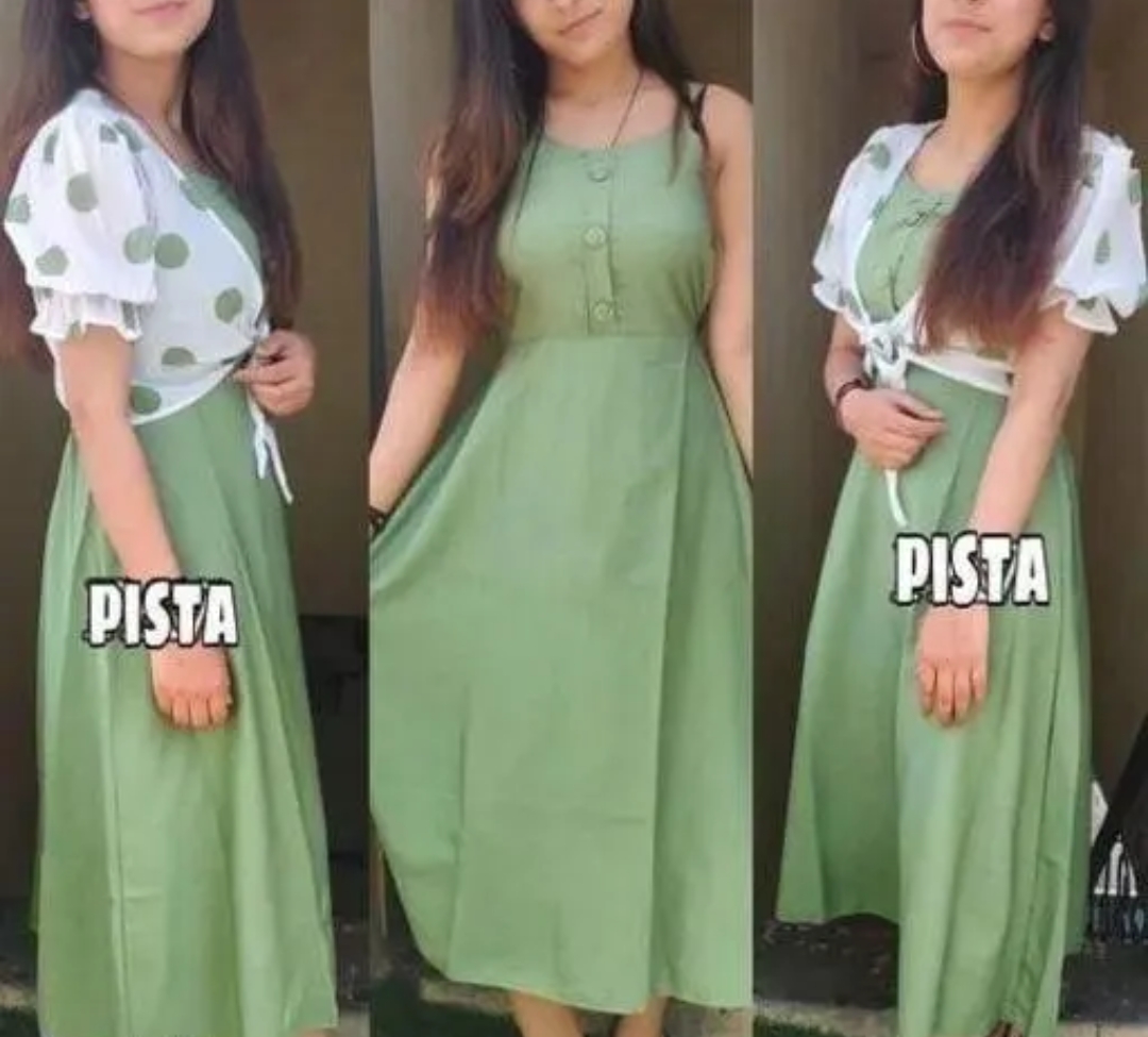 Popwings classy Latesh dress with polk shrug