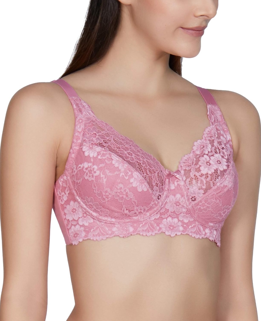 Amante Cotton Padded Wirefree Full Coverage Bra 40c