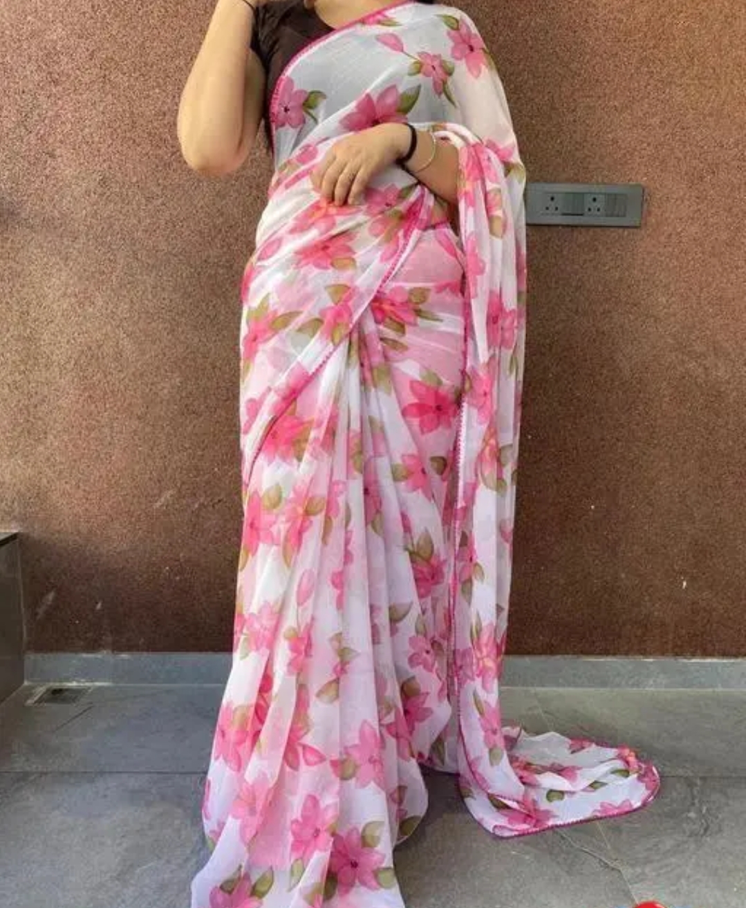 FLOWER DESIGNER SAREE